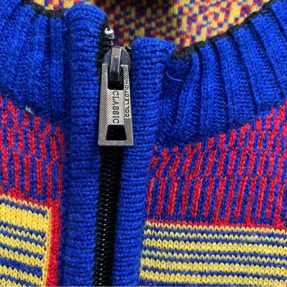 Vintage BURTON Sweater Vest Zip up - Picture 4 of 16